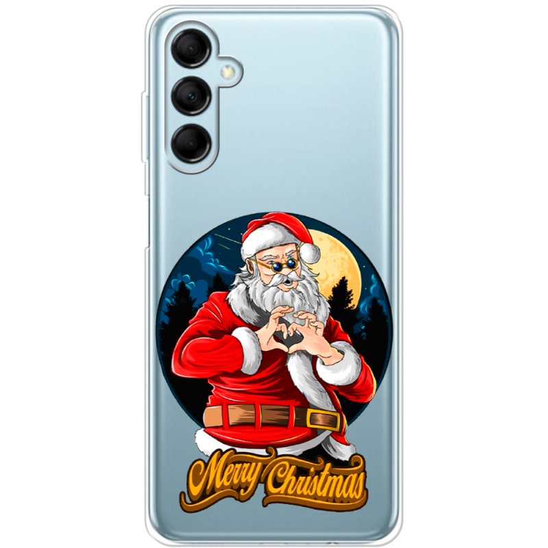 Прозрачный чехол BoxFace Samsung Galaxy M14 5G (M146) Cool Santa