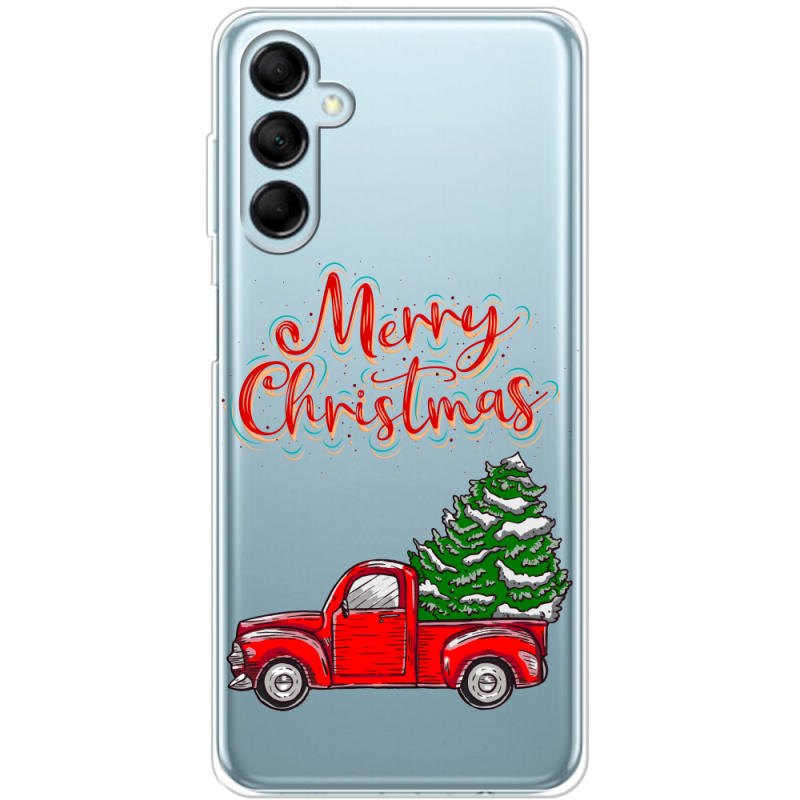 Прозрачный чехол BoxFace Samsung Galaxy M14 5G (M146) Holiday Car