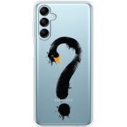 Прозрачный чехол BoxFace Samsung Galaxy M14 5G (M146) Swan question