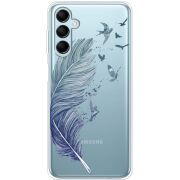 Прозрачный чехол BoxFace Samsung Galaxy M14 5G (M146) Feather