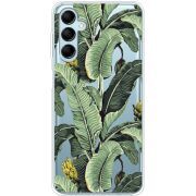 Прозрачный чехол BoxFace Samsung Galaxy M14 5G (M146) Banana Leaves