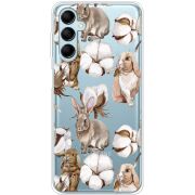Прозрачный чехол BoxFace Samsung Galaxy M14 5G (M146) Cotton and Rabbits