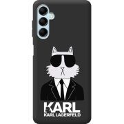 Черный чехол BoxFace Samsung Galaxy M14 5G (M146) Cat in Black