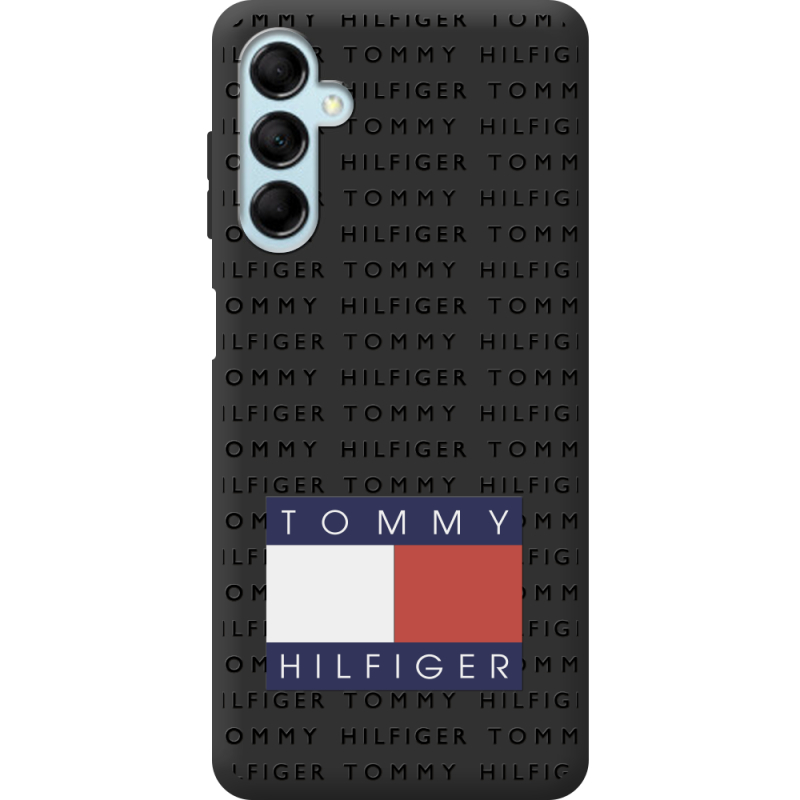 Черный чехол BoxFace Samsung Galaxy M14 5G (M146) Tommy Print