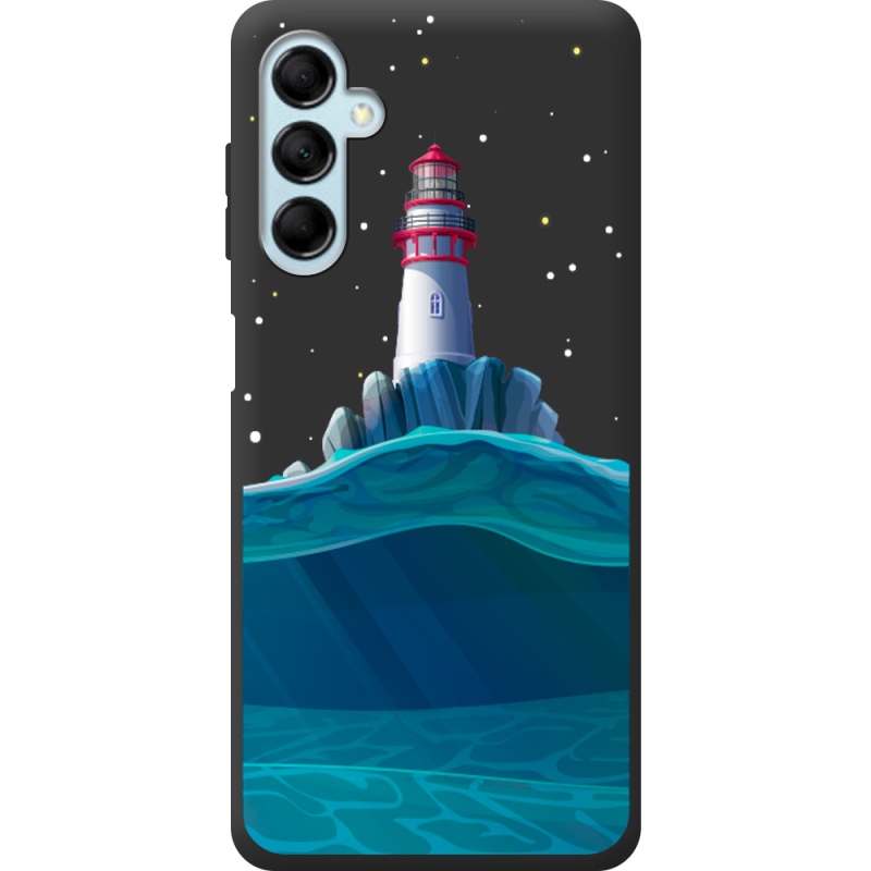 Черный чехол BoxFace Samsung Galaxy M14 5G (M146) Lighthouse