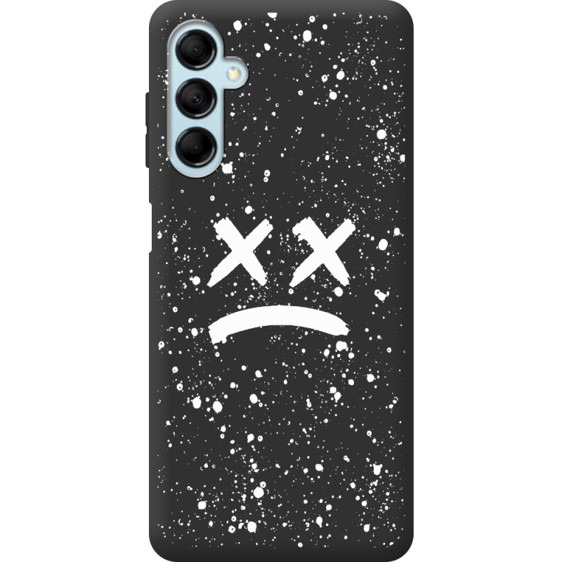 Черный чехол BoxFace Samsung Galaxy M14 5G (M146) Sad Way