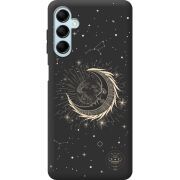 Черный чехол BoxFace Samsung Galaxy M14 5G (M146) Moon