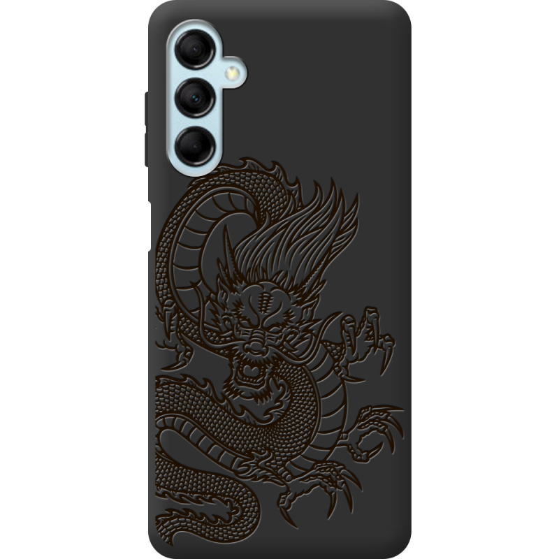 Черный чехол BoxFace Samsung Galaxy M14 5G (M146) Chinese Dragon