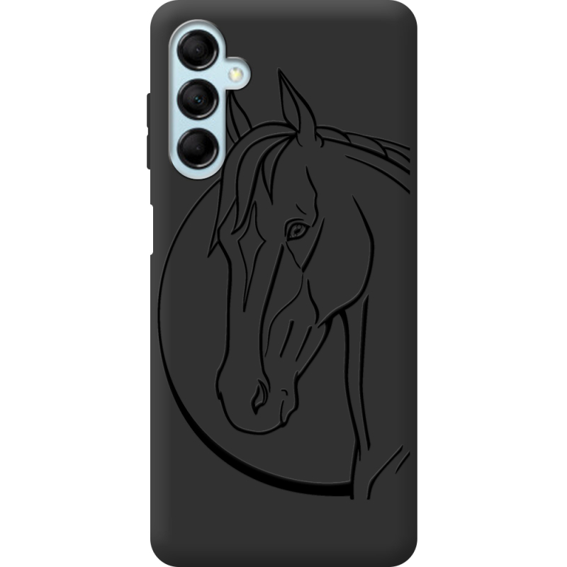 Черный чехол BoxFace Samsung Galaxy M14 5G (M146) Horse