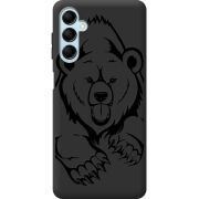 Черный чехол BoxFace Samsung Galaxy M14 5G (M146) Grizzly Bear