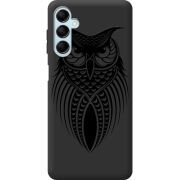 Черный чехол BoxFace Samsung Galaxy M14 5G (M146) Owl