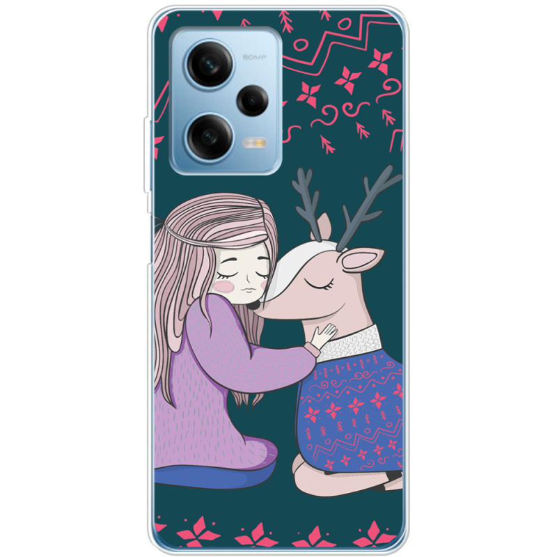 Чехол BoxFace Xiaomi Redmi Note 12 Pro 5G Girl and deer