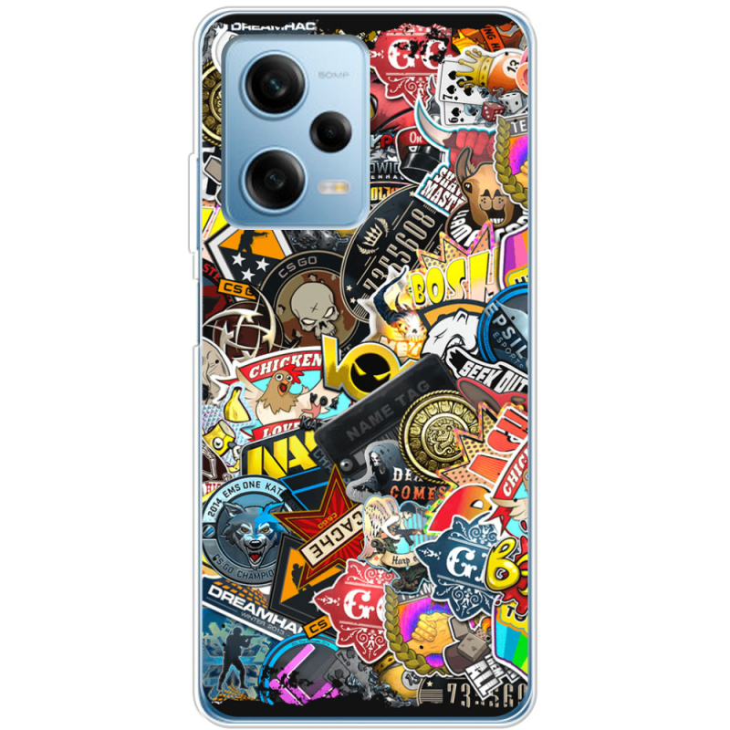 Чехол BoxFace Xiaomi Redmi Note 12 Pro 5G CS:Go Stickerbombing