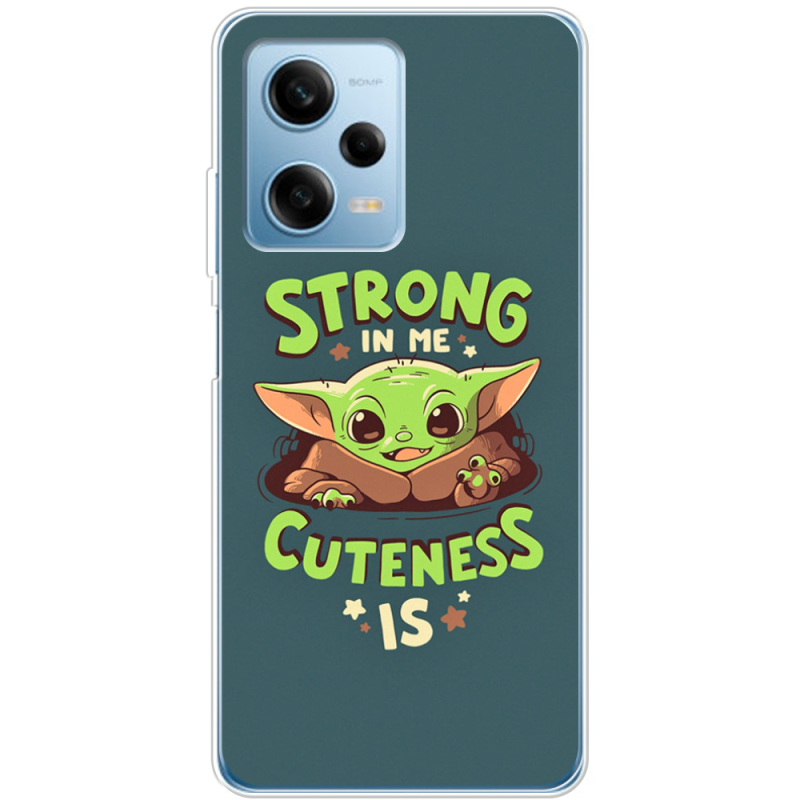 Чехол BoxFace Xiaomi Redmi Note 12 Pro 5G Strong in me Cuteness is