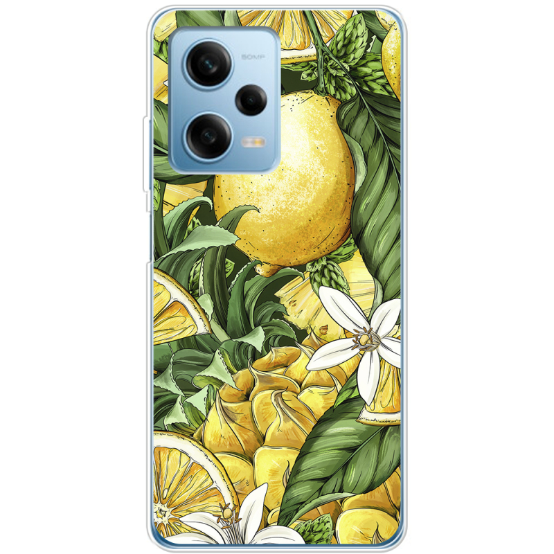 Чехол BoxFace Xiaomi Redmi Note 12 Pro 5G Lemon Pattern