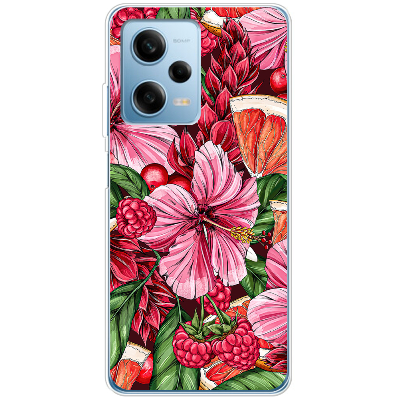 Чехол BoxFace Xiaomi Redmi Note 12 Pro 5G Tropical Flowers