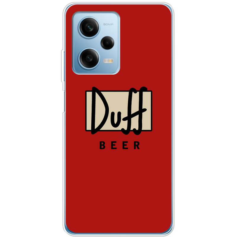 Чехол BoxFace Xiaomi Redmi Note 12 Pro 5G Duff beer