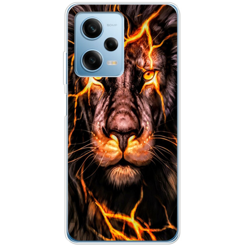 Чехол BoxFace Xiaomi Redmi Note 12 Pro 5G Fire Lion