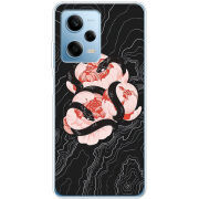 Чехол BoxFace Xiaomi Redmi Note 12 Pro 5G Snake Rose