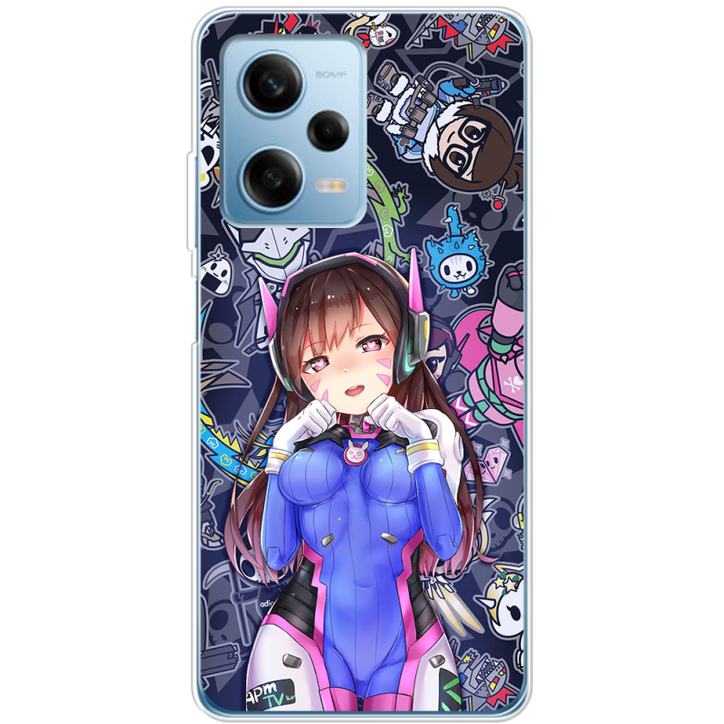 Чехол BoxFace Xiaomi Redmi Note 12 Pro 5G Overwatch D.VA