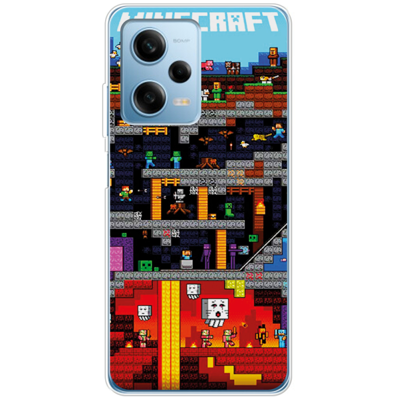 Чехол BoxFace Xiaomi Redmi Note 12 Pro 5G Minecraft Lode Runner