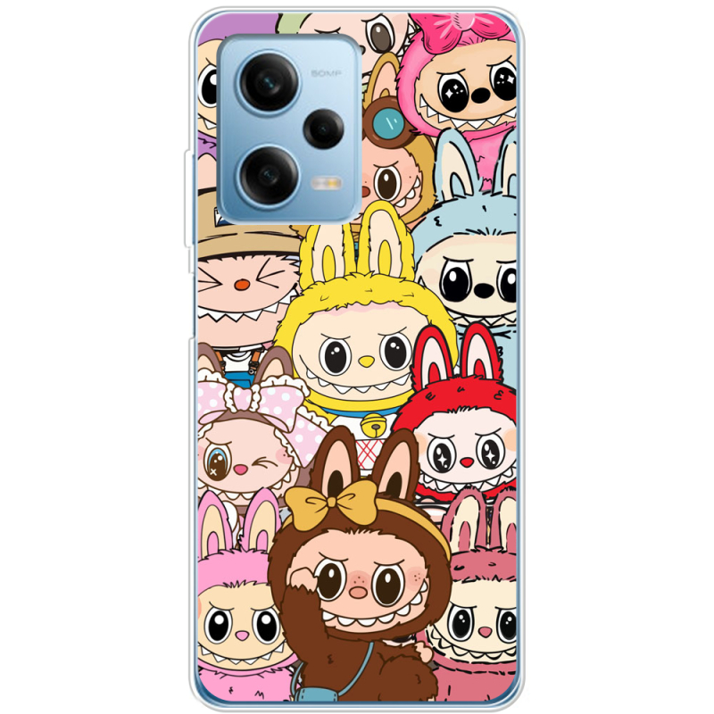 Чехол BoxFace Xiaomi Redmi Note 12 Pro 5G Labubu