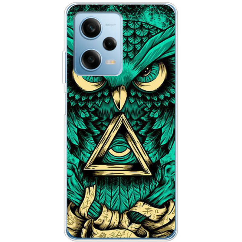 Чехол BoxFace Xiaomi Redmi Note 12 Pro 5G Masonic Owl