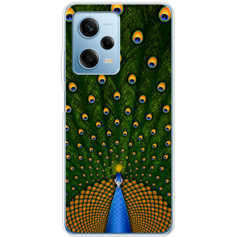 Чехол BoxFace Xiaomi Redmi Note 12 Pro 5G Peacocks Tail