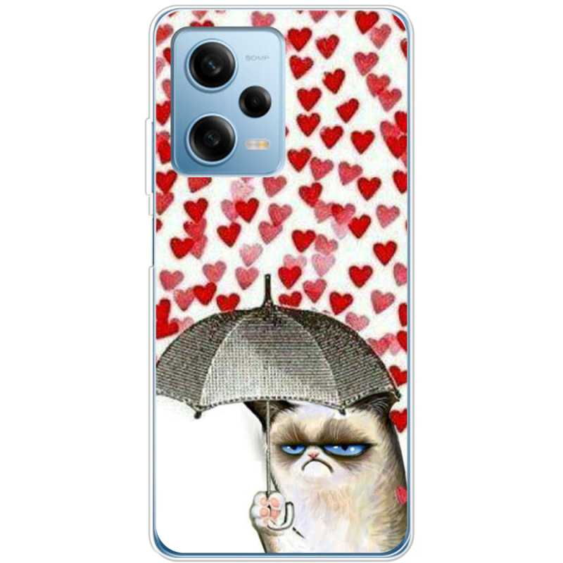 Чехол BoxFace Xiaomi Redmi Note 12 Pro 5G Raining Hearts