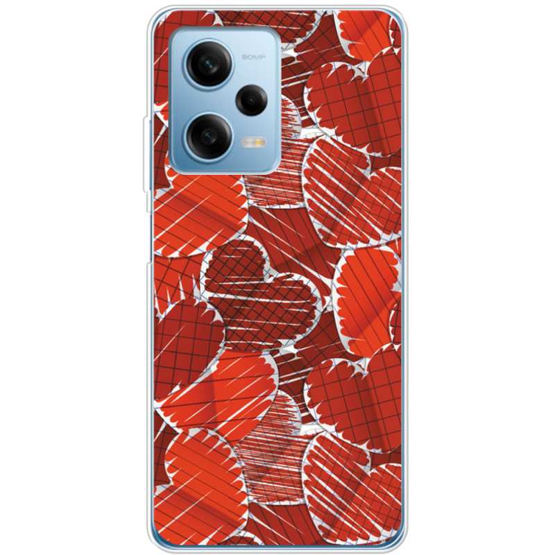 Чехол BoxFace Xiaomi Redmi Note 12 Pro 5G Heart Strings