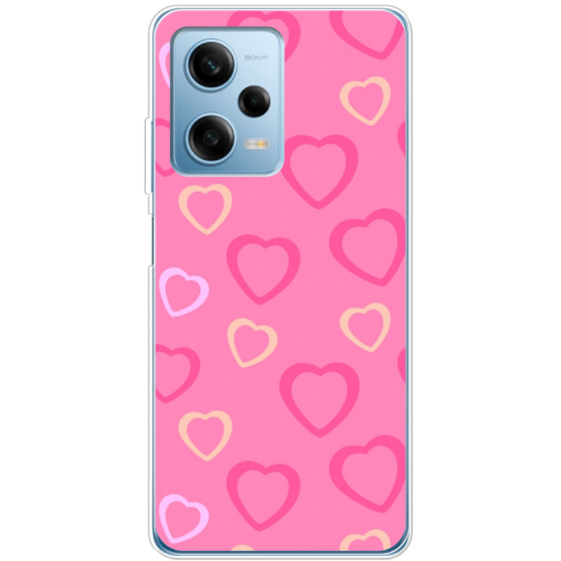 Чехол BoxFace Xiaomi Redmi Note 12 Pro 5G Sugar Hearts