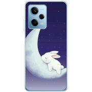 Чехол BoxFace Xiaomi Redmi Note 12 Pro 5G Moon Bunny