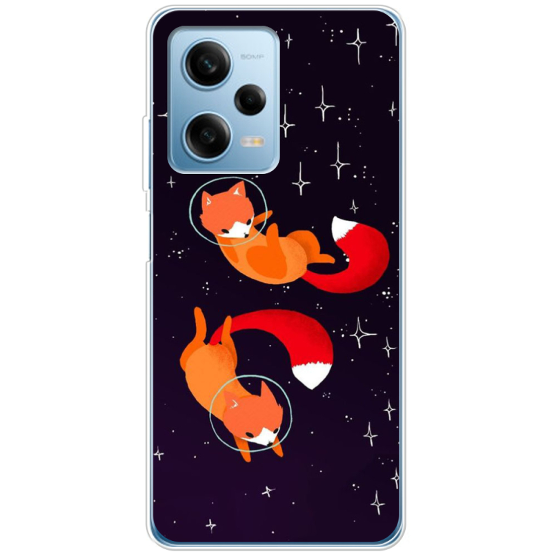 Чехол BoxFace Xiaomi Redmi Note 12 Pro 5G Fox-Astronauts