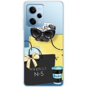 Прозрачный чехол BoxFace Xiaomi Redmi Note 12 Pro 5G Fashion Pug