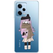 Прозрачный чехол BoxFace Xiaomi Redmi Note 12 Pro 5G Winter Morning Girl