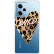 Прозрачный чехол BoxFace Xiaomi Redmi Note 12 Pro 5G Wild Love