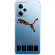 Прозрачный чехол BoxFace Xiaomi Redmi Note 12 Pro 5G Wild Cat