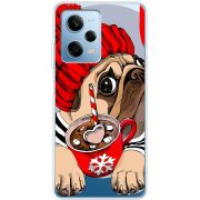 Прозрачный чехол BoxFace Xiaomi Redmi Note 12 Pro 5G Winter Puggy