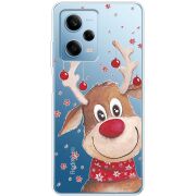 Прозрачный чехол BoxFace Xiaomi Redmi Note 12 Pro 5G Winter Deer