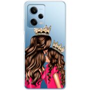 Прозрачный чехол BoxFace Xiaomi Redmi Note 12 Pro 5G Queen and Princess