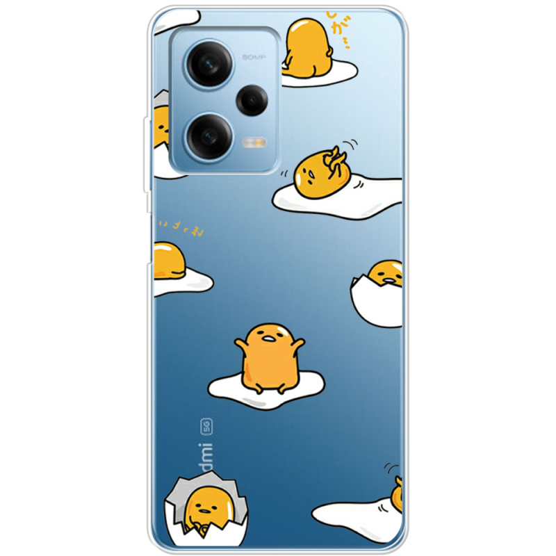 Прозрачный чехол BoxFace Xiaomi Redmi Note 12 Pro 5G Gudetama