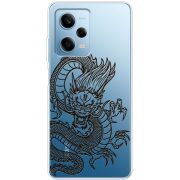 Прозрачный чехол BoxFace Xiaomi Redmi Note 12 Pro 5G Chinese Dragon