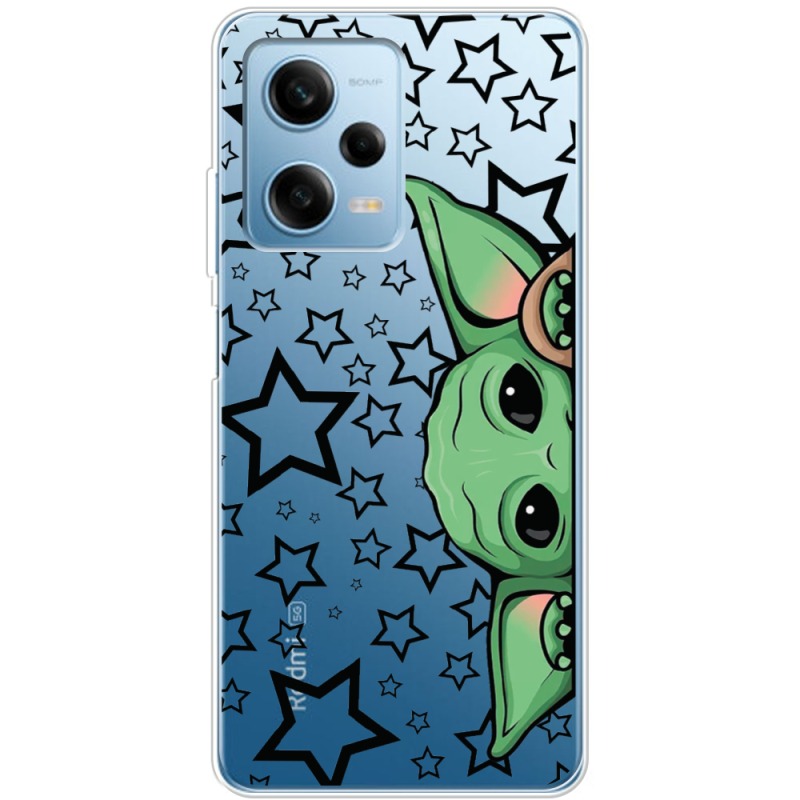 Прозрачный чехол BoxFace Xiaomi Redmi Note 12 Pro 5G Baby Yoda