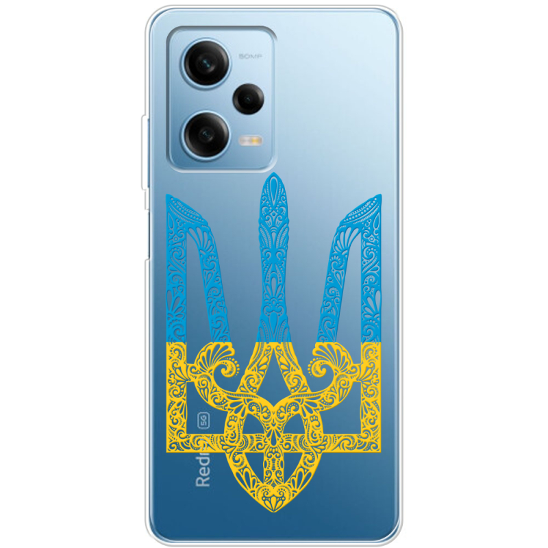 Прозрачный чехол BoxFace Xiaomi Redmi Note 12 Pro 5G Gold Trident