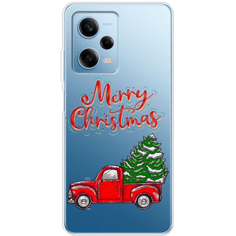 Прозрачный чехол BoxFace Xiaomi Redmi Note 12 Pro 5G Holiday Car