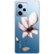 Прозрачный чехол BoxFace Xiaomi Redmi Note 12 Pro 5G Magnolia