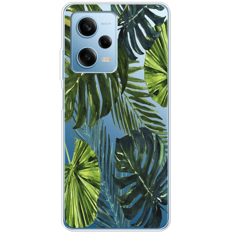 Прозрачный чехол BoxFace Xiaomi Redmi Note 12 Pro 5G Palm Tree