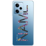 Прозрачный чехол BoxFace Xiaomi Redmi Note 12 Pro 5G Именной