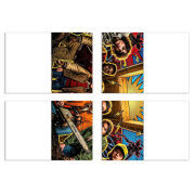 Магнитные фотопазлы 100 на 70 набор 4 штуки 