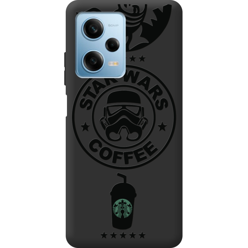 Черный чехол BoxFace Xiaomi Redmi Note 12 Pro 5G Dark Coffee